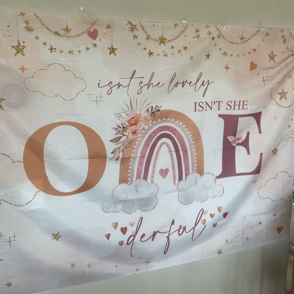 First bday decorations bundle